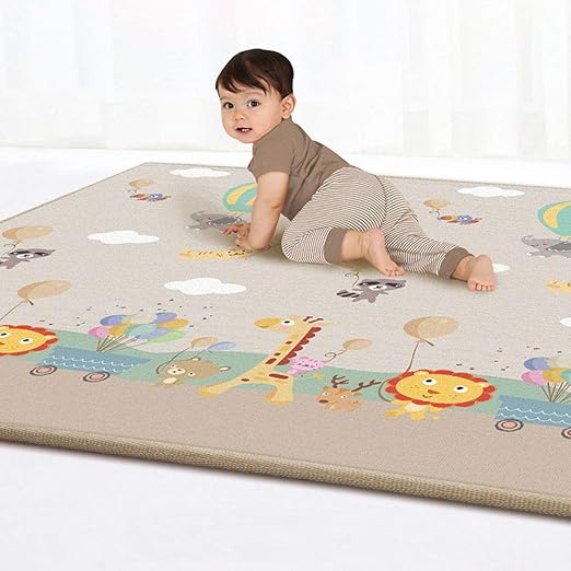 Children Play Mat Moonvvin Baby Crawling Mat DoubleSided Waterproof