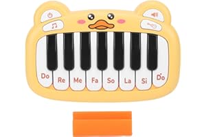 Oreilet Jouet piano pour bébé, format de poche, mini clavier d'apprentissage musical pour bébé, tout-petit, instrument de mus