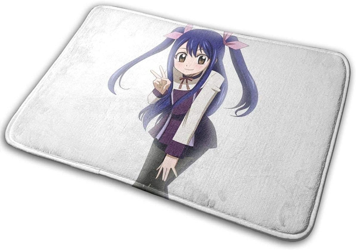 Amazon 滑り止めフロアマットフランネルクールウルトラソフトフェアリーテイルウェンディマーベル漫画アニメラグフロア超吸収性カーペット玄関マットリビングルームエクステリアドアようこそ 玄関マット オンライン通販