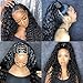 Luduna Lace Front Wigs Real Human Hair Deep Wave Preplucked Lace Frontal Wig With Baby Hair 150% Density Glueless Deep Curly WIgs For Black Women 100% Unprocessed Malaysia Virgin Human Hair Wigs(24