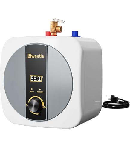 110v Tankless Water Heater YIPONYT Tankless Water Heater, Mini