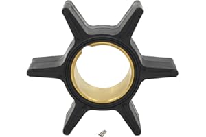HeuroFosh 18-3007 Water Pump Impeller for Mercury Marine 30 35 40 45 50 60 65 70 HP 2 Stroke Outboard Motors 47-20268
