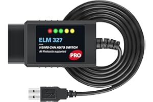 OBDRESOURCE FORScan OBD2 Adapter USB ELM327 Scanner Compatible with Ford F150 F250, Automatic (MS/HS) CAN Switching OBDII Diagnostic Scan Tool for Ford Lincoln Mazda Mercury