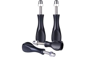 Suptig Thumbscrews 3pcs Long Thumbscrew and 1pc short Thumbscrew for Gopro hero 12/11/10/9/8/7/6/5/4/3+/3/ hero session Gopro Max and Dji osmo Sjcam Akaso Cam