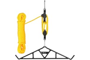 Highwild Game Hanging Gambrel & Hoist Kit with Pulleys & Rope - 1600 lbs