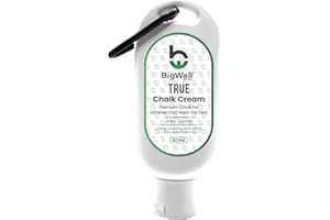 BigWall True Chalk Cream| Enhance Your Grip! Ideal for Bouldering, Rock Climbing, Weightlifting | Easy on Hands, Long-Lasting & Erasable | 50ml Chalk Cream | ‎Unisex Liquid Chalk
