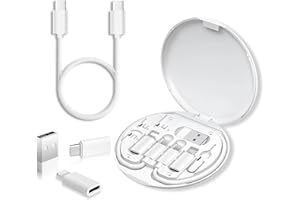 Multi USB Charging Adapter Cable Kit,USB C to iOS Device Adapter Box,Conversion Set A & Type C to Male Micro/Type C/iOS Devic