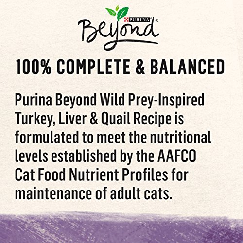 Purina Beyond Grain Free, Natural, High Protein Pate Wet Cat Food, WILD