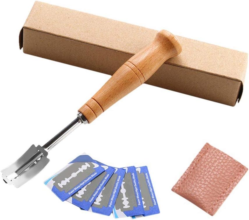 Bread Bakers Blade Cutter Slashing Tool, Dough Making Razor Bread Bakers Lame, Scoring Baker Tool Accessories for Cutting Bread (Multi)