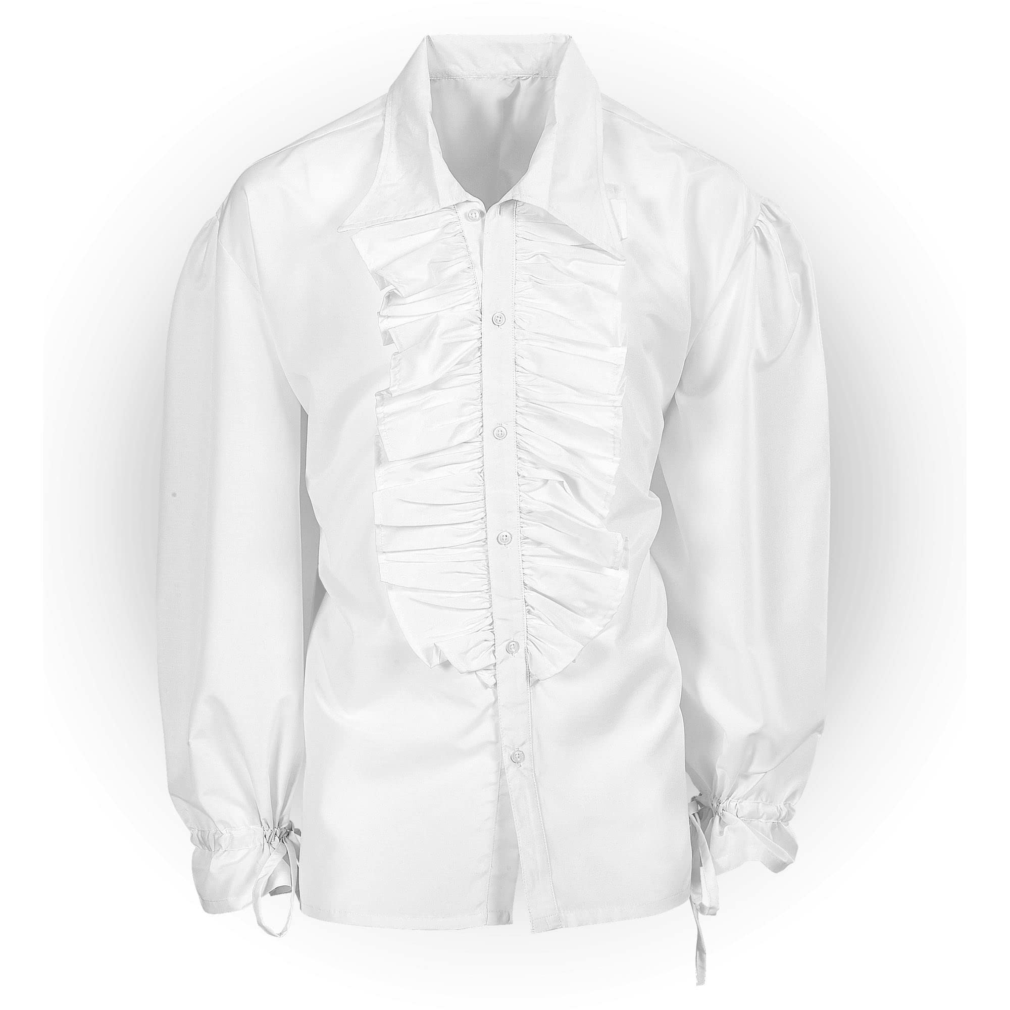Widmann - Ruffle shirt, pirate, vampire, medieval, disco, carnival, theme party, fancy dress