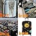 Fvstar Luggage Cover Washable Dustproof Travel Suitcase Cover Spandex Elastic Luggage Protector TSA Approved Baggage Protective Cover with Zipper Closure