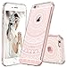 MOSNOVO iPhone 6 Case/Clear iPhone 6S Case, White Henna Mandala Floral Lace Pattern Printed Clear Design Transparent Plastic Back with TPU Bumper Protective Case Cover for iPhone 6/6S (4.7 Inch)