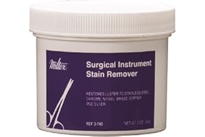 INTEGRA-MILTEX Miltex Surgical Instrument Stain Remover Powder, 3 oz Jar - 1/Each