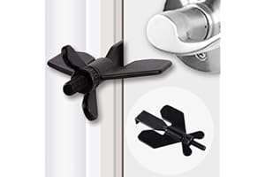 2pcs FUNNTY Door Lock for Travel, Portable Door Lock for Home and Travel Safety, Door Security Door Locks Devices for Additio