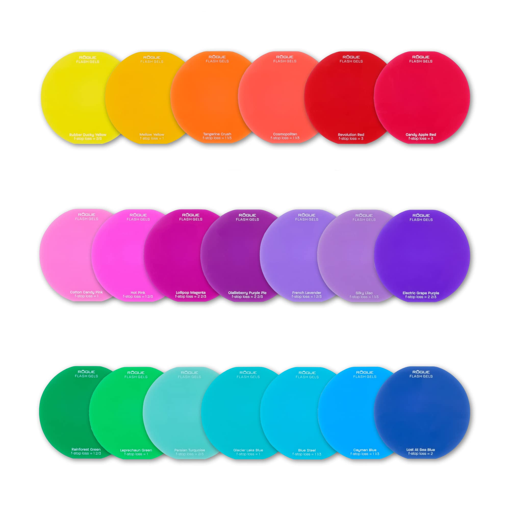 Rogue Round Flash Gels - Ultimate Portrait Collection — image 1