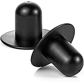Swimming Pool Filter Pump Hole Plug for Intex &amp; Coleman Above Ground Pool | Strainer Wall Plug Stopper Replacement for Summer Escape Swimming Pool Parts, 2 Pack, Black