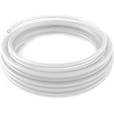 PTFE Tube 2.5mm ID&times;4mm OD, length 5M/16.4ft,3D printer Teflon Tube,for Bambu Lab X1/X1C/A1/A1mini/P1P/P1S/A1/A1 Mini,for Ender3V3/K1/K1Max,for more (5 Meters PTFE)