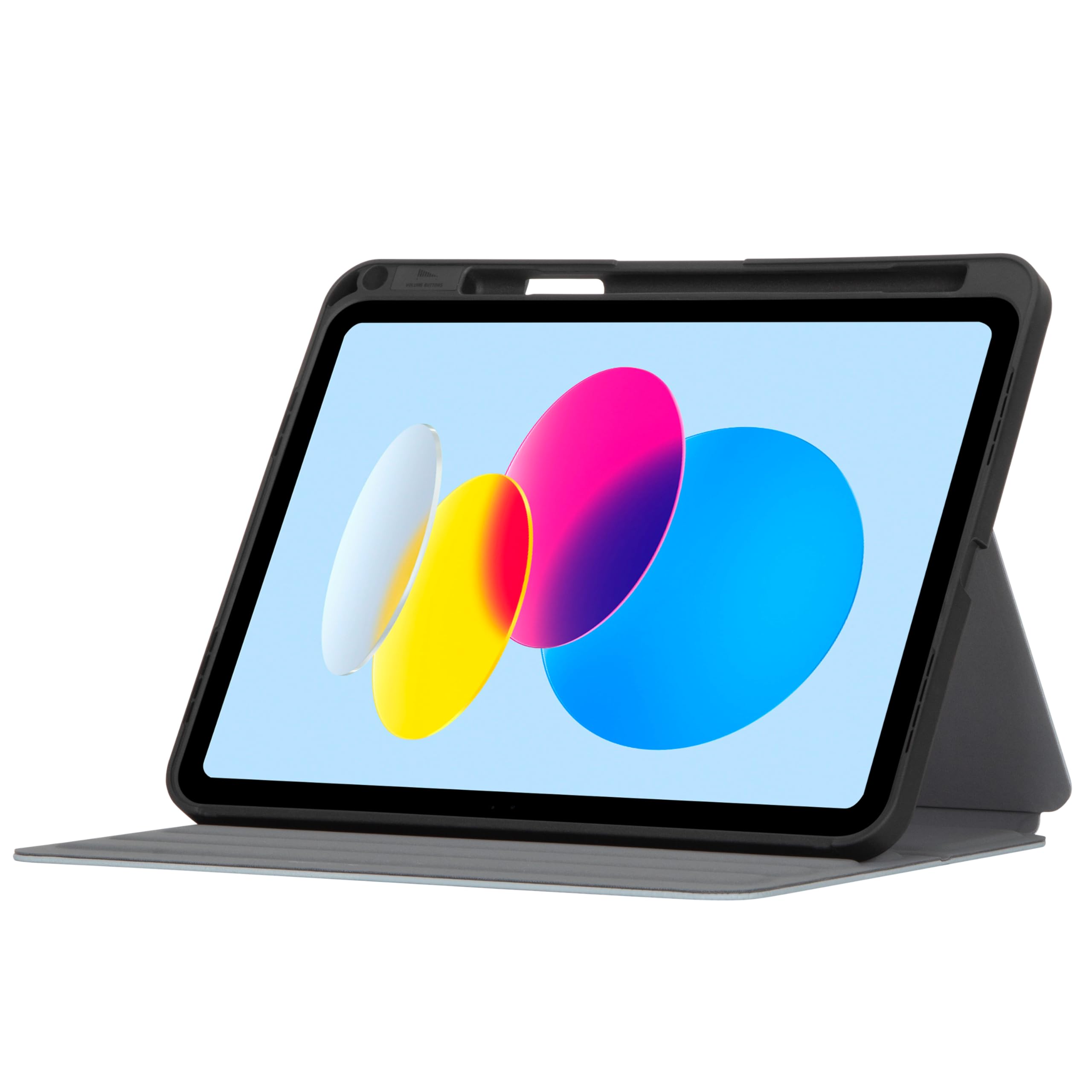 Targus Case for iPad 10th Generation 2022, Click-In Durable Protective Case 10.9 inch, Infinite Viewing Angles with Stand and Magnetic Closure - Silver — image 1