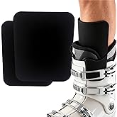 2 PC Snowboard Shin Pads, Widened and Thickened Ski Shin Guards, Update Foam Shin Protector Ski Boot Inserts Liner Foam Pad for Winter Skiing Snowboarding