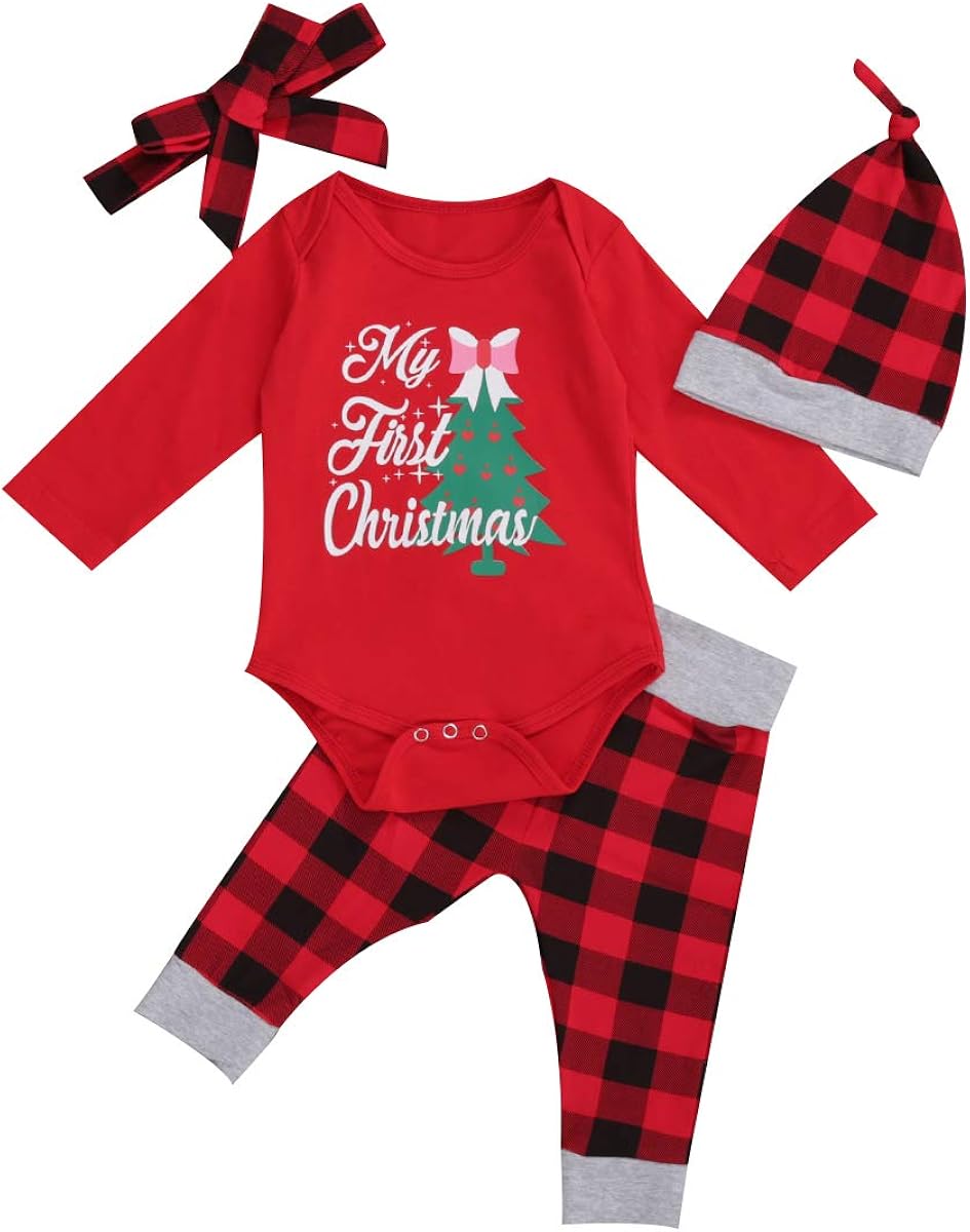 boys christmas plaid pants