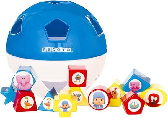 Pocoyo - Bola con Formas y Colores, Multicolor (Bandai 84398): Amazon.es: Juguetes y juegos