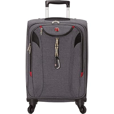 SwissGear Travel Gear 1900 Spinner Carry-On Luggage Grey