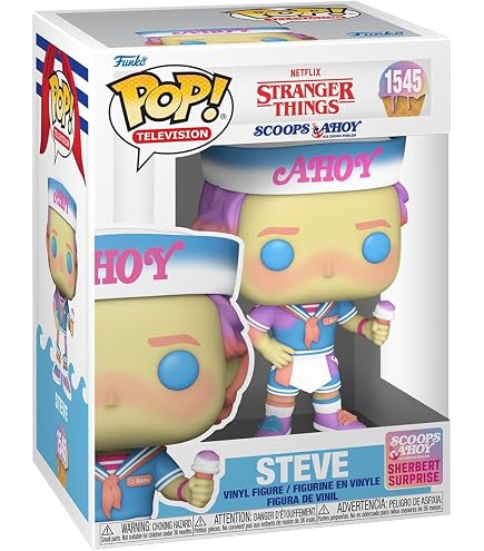 Amazon.com: Funko 35034 Stranger Things Pop Movie Moments Steve Vs 