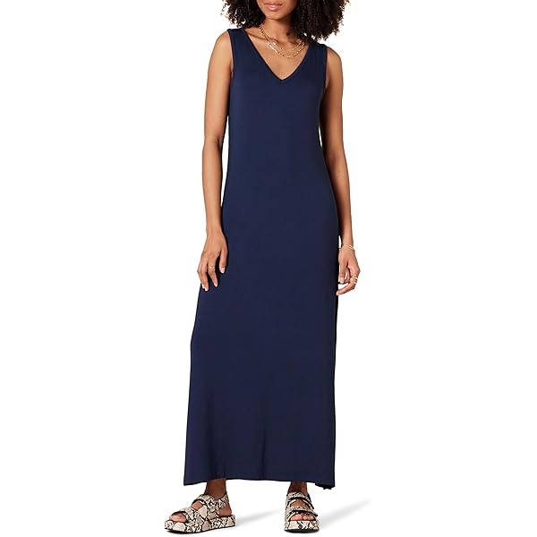 Women's Maxi Dresses Solid Backless Dress at Amazon Women's Clothing store