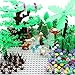 Garden Pack Block Parts Plant Leaves Scenery Accessories Plant Set Building Toy Animals Trees Plants Flowers Compatible with all Major Brands