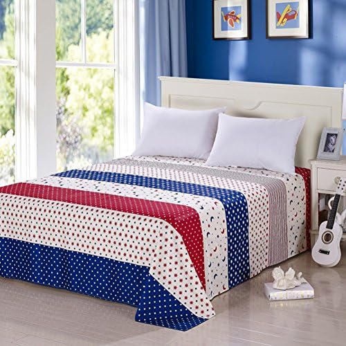 cotton twill linen/Single cotton double sheets-C 230x250cm(91x98inch)