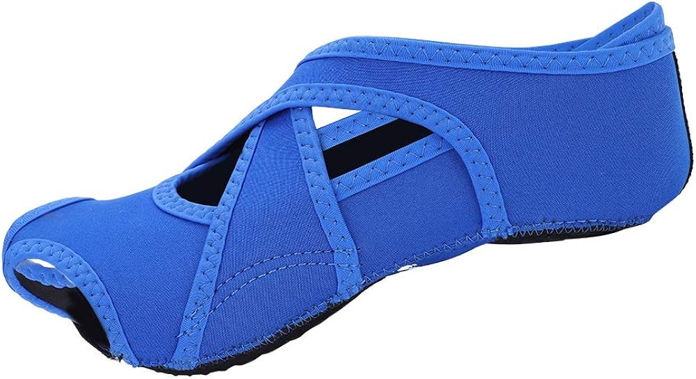6 Paar Pilates-Socken Mit Griffen – Rutschfeste Yoga-Socken, Größe 38-42, Baumwolle