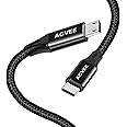 AGVEE 2 Pack 3ft USB-C OTG to Micro USB Cable, Braided Charger Data Sync Cord Charging Wire Adapter for Samsung Galaxy S7 S6, J7, J3, LG, PS4, Kindle, PS4 Xbox Controller, Android Phone, Black