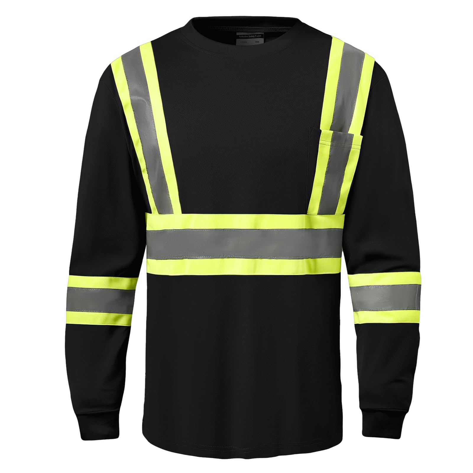 DPSAFETY Hi Vis Safety Long Sleeve Shirts，High
