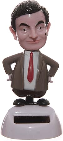 mr bean solar powered bobble head