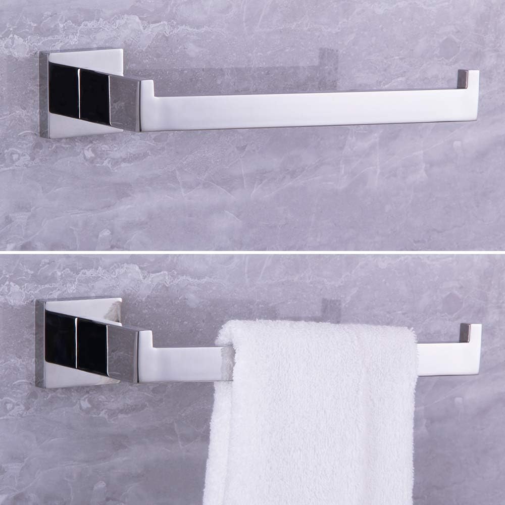 Bath Towel Ring Hand Towel Holder Bathroom Hand Towel Racks Wall Mount Heavy Duty SUS 304 Stainless Steel, Polished Finish - - 