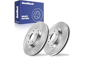 AUTO SHACK AutoShack 12.59" (319.8 mm) Front Vented Brake Rotors | Replacement for 2009-2014 Nissan Maxima 2016-2023 Nissan Maxima | 2-PC Set