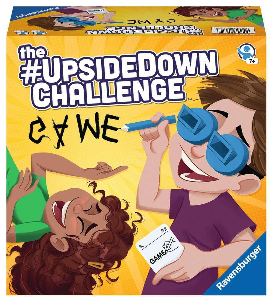 Ravensburger Upside Down Challenge Game - Fun Party Games for Adults and Kids Age 7 Years Up - 2 to 6 Players