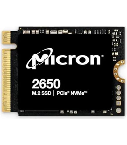 Amazon.com: Micron 1TB 2500 M.2 2230 PCIe Gen 4.0x4 NVMe SSD Up to