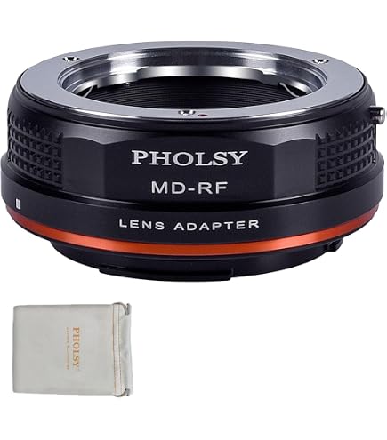 Amazon.com : PHOLSY Lens Adapter Compatible with Minolta MD MC