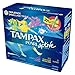 Tampax Pearl Active Tampons with Plastic Applicator, Triplepack-Light/Regular/Super Absorbency, Unscented Tampons, 36 Count