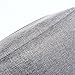 TheWarmHome Fabric Storage Basket Cloth Storage Bin Decorative Basket with Cotton Rope Handles Dog Toy Storage Shelf Basket Closet Basket for Home Office Books(Extra Jumbo, Grey)