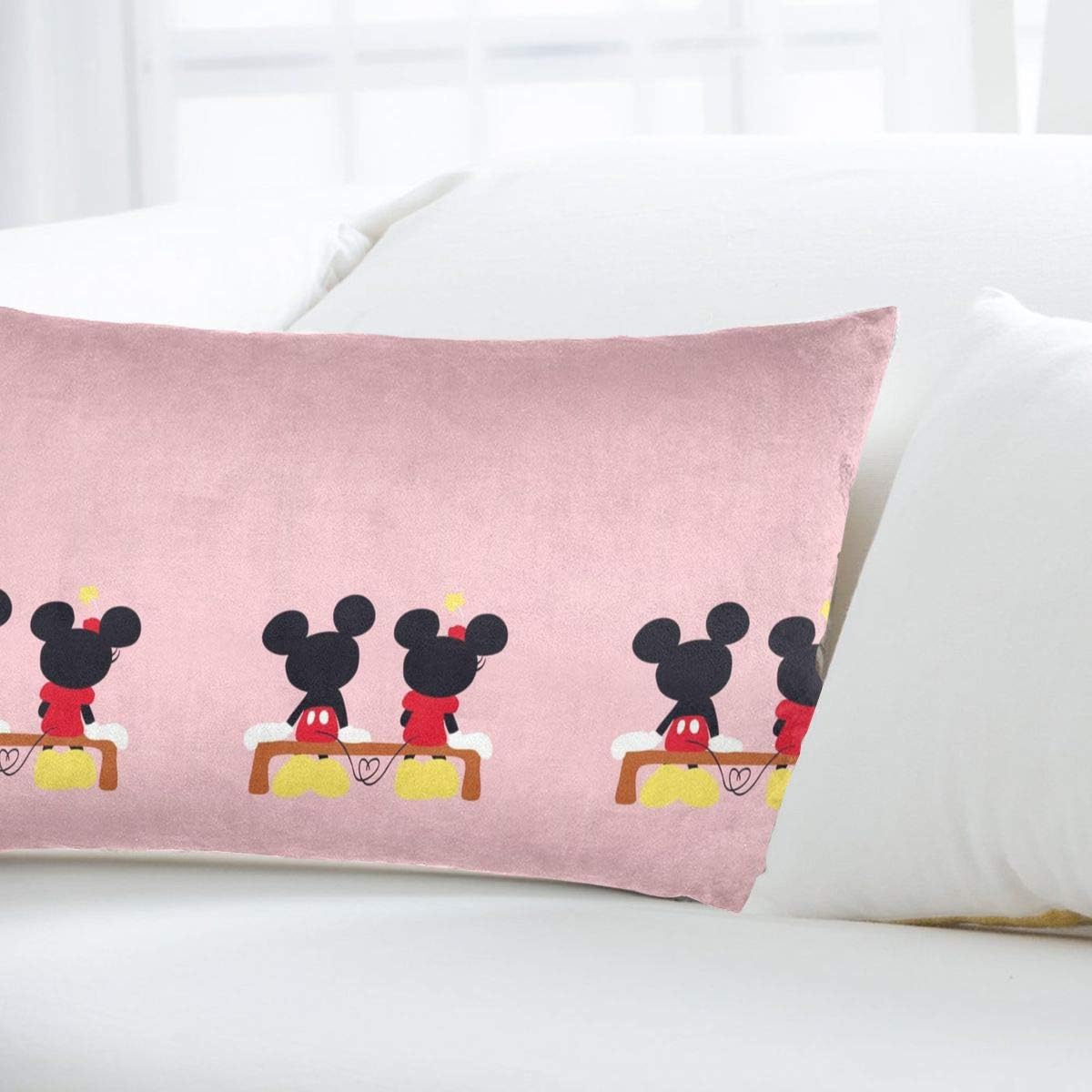 Amazon Com Meirdre Pillow Cases Mickey Love Minnie Standard