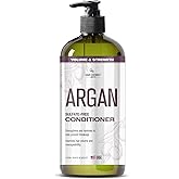 Hair Chemist Volume & Strength Sulfate-Free Argan Conditioner 33.8 oz. - Sulfate Free Natural Argan Oil Conditioner for Hair