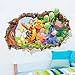 Home Decor Stick Giant Wall Decal 3D View Art Wallpaper Mural Winnie the Pooh
