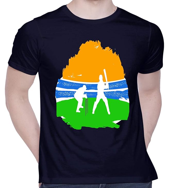 Buy Graphic Printed TShirt for Unisex Cricket Tshirt Casual Half