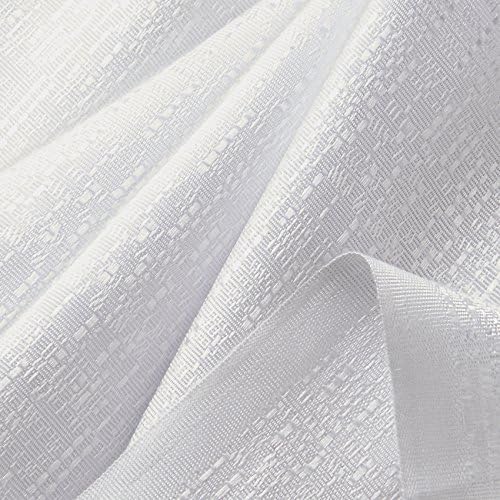 Inherently Fire Retardant Banjo Cloth Display Fabric | 47 Inches Wide -By The Yard (Snow White)