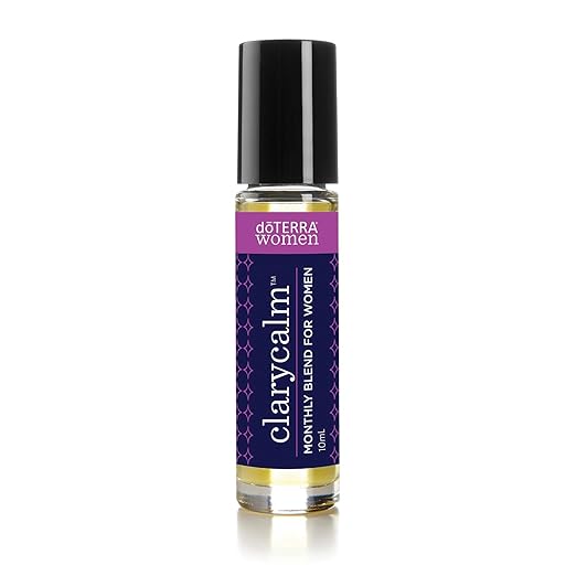 doTERRA - Clary Calm Essential Oil Monthly Blend for Women - Promotes Soothing and Calm During Menstrual Cycle, Calming Aroma Helps to Balance Mood and Emotions; For Diffusion or Topical Use - 10 mL Best Natural Period Products doTERRA - Clary Calm Essential Oil Monthly Blend for Women - Promotes Soothing and Calm During Menstrual Cycle, Calming Aroma Helps to Balance Mood and Emotions; For Diffusion or Topical Use - 10 mL Best Natural Period Products