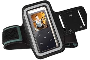 CCHKFEI MP3 Player Armband Sports Wrist Armband Adjustable Running Slim Lightweight Arm Band for MP3 Player Holder for Workout,Key Pocket and Earphone