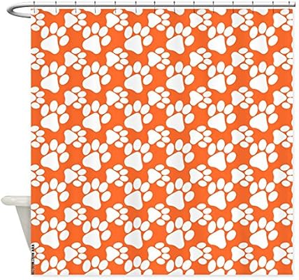 Amazon Com Cafepress Dog Paws Clemson Orange Small Decorative