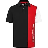 Porsche Motorsport Mens Stripe Polo